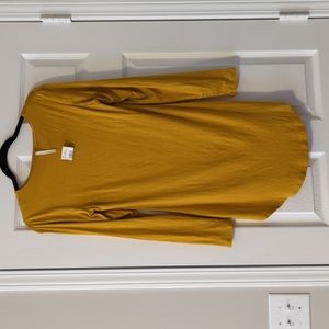 Mustard Mini Dress/Tunic